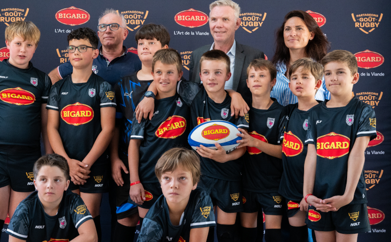 jeunes rugbymen Bigard